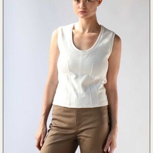 Proenza  Schouler White Label Sweatshirt Tank Top